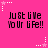 A static image with a bright pink background featuring repeated text and star-shaped decorations.