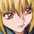 A pixelated anime-style character with blonde hair and brown eyes on the left, next to a black background with white text "Anime IM" and "COM" in stylized fonts.