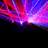 A red background with white text and a pixelated abstract light burst in the top-left corner.