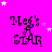 identical pixelated icons on a bright pink background, each displaying 'Meg's STAR' text with star symbols scattered around