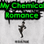 Animated icon features My Chemical Romance text and a figure in dynamic pose with changing green text overlays.