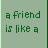 A 3x3 contact sheet of a four-frame animated icon featuring green clover imagery and text about friendship, with two distinct clover designs and multiple variations of the phrase "LUCKY to have" in different colors.