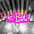 Pixelated image with pink and blue text overlays on a grayscale background showing partial figures.