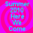 A static image with cyan text reading 'Summer 2010 Here We Come' over a pink and purple spiral background.
