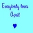 Pixelated blue text and shapes on cyan background: 'Google' top-left, 'Buddy' top-right, 'Oval' center, small heart bottom-center.