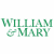 Animated contact sheet of William & Mary logo variations with green and gold colors, showing sequential frame changes in shield shapes and lettering styles.