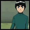 Animated sequence of a character in teal turtleneck and white headband performing hand gestures against muted green background.
