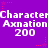 Purple background with repeated white text and pink star motifs in a static pixelated layout.