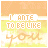 nine identical pixelated images showing text "I WANTED TO BE LIKE you" in orange and white over a yellow-orange gradient background with subtle cloud-like patterns
