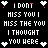 Animated contact sheet of a 48x48 pixel buddy icon showing repeated text and heart symbols with rainbow color cycling across frames.