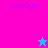 Pixelated icon with four quadrants showing 'kaitlyn' text and star symbols in varying colors across frames.