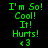 Green pixelated text on black background with white rectangular overlays shifting across the text in a repeating pattern.
