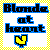 Animated contact sheet of three pixel art frames showing a blonde character with heart text and color-changing hearts, each frame in a 50x50 icon format on a yellow checkered background.