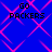 Blue background with pink diamond pattern and four identical 'GO PACKERS' text blocks in black pixelated font