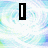 A four- displays sequential text fragments on a swirling light blue and white background, forming the phrase "I Love You, Eli"