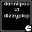 Black square icon with white pixelated text and a small animated character in the bottom-right corner.