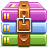 Pixelated icon of a brown leather belt buckle over stacked purple, blue, and green rectangular shapes with yellow vertical bars.