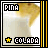 A contact sheet of 12 animated frames showing a pineapple drink with text labels, arranged in a 4x3 grid on a gray background.