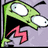 Four distinct pixelated green alien character expressions in a : screaming, winking, surprised, and text overlay