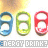 repeating energy drink bottle icons with animated text changing , showing color variations in the bottles and background gradients