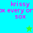 Pixelated text and star icons on cyan, green, and teal backgrounds with pink lettering.