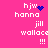 Pixelated text and symbols on a bright pink background with animated blue dot effects.