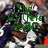 Pixelated image with green text overlay reading 'The MM Jets Room' on a blurred background of indistinct figures and colors.