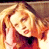 Animated contact sheet showing two frames of a woman with blonde hair in red clothing against a blue background with "CoolBuddy.com" text.