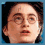 Four square display distinct pixelated images: a person with round glasses, a white boat on blue water, a moonlit cityscape, and stylized text reading 'champ or spurs' in block letters