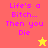 Pixelated text 'Life's a Bitch... Then you Die' in pink on colored backgrounds with yellow and red stars.