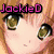 Pixelated anime-style character with light brown hair and large green eyes, alongside a grayscale close-up of a colorful eye with text overlays.