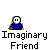 Pixelated character in blue outfit with white head, holding brown object, performing sequential actions including speech bubbles and falling brown particles.