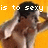 Pixelated image of a person with dark hair and light skin wearing white straps, set against an orange background with overlaid text.
