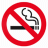 Red no-smoking symbol with cigarette and smoke, text "Stop the Killing" in red, two versions of crossed-out text below.