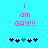Pixelated text 'i am GAY!!!' in pink on cyan background with two of dark blue and teal puzzle pieces below