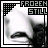 identical black-and-white pixelated images showing a person's lower face with a mustache, framed by text reading 'FROZEN' and 'STILL' in the corners
