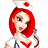 A pixelated cartoon nurse icon with red hair and a white uniform, paired with green text reading "Original Icons .com" on a dark background.