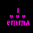 Pixelated pink text and hearts on four background variations: black, gray, white, and light gray.