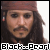 A four- shows a person with long dark hair, mustache, and goatee wearing a red headband; text below each reads "Black-Pearl" in pixelated font