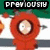 Animated red cartoon character with large eyes and antennae, transitioning from 'PREVIOUSLY' text to 'UNKNOWN' text.
