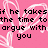 Pink background with white heart outlines and black pixelated text reading "if he takes then he the time to cares more argue with then you you think." A gray rectangle covers part of the image.