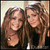 Two women with long brown hair pose closely together on the left, while green text 'MR and Ash!' appears on the right against a white background.