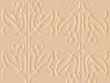 Static botanical pattern with repeating stylized floral motifs on a light beige background.