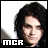 Animated contact sheet of a person with long dark hair in 20 frames showing subtle facial expression changes against white background, each frame labeled "MCR" text.
