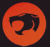 A split-screen animated contact sheet showing two frames of a buddy icon: an orange circular logo with a black panther silhouette on the left, and green text reading "Original Icons .com" on a dark background on the right.