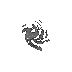 Animated ghost icon with multiple variations: solid white, gray patterns, and dark fragmented forms against light background.