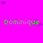 A static image with a bright pink background featuring repeated green text and scattered purple stars.