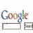 Animated contact sheet showing Google search interface frames with a small cat image at the bottom right, displaying text input changes and button states across sampled animation frames.
