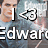 A pixelated image of a person in blue clothing with repeated text and symbols overlaid, showing animation changes between frames.