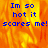 Pixelated blue text reads "Im so hot it scares me!" over a fiery orange-yellow background with visible flame-like patterns.